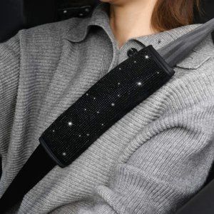 1 Bling Seatbelt Covers-Universal Interior Accessory